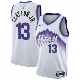 Camiseta Hombre NBA Utah Jazz Walter Clayton JR 2025-26 Nike Association Edition Blanco Swingman